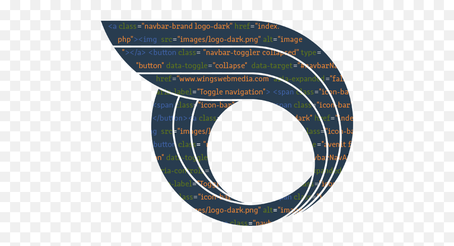 Web Development Png Wings Media - Circle,Comment Button Png