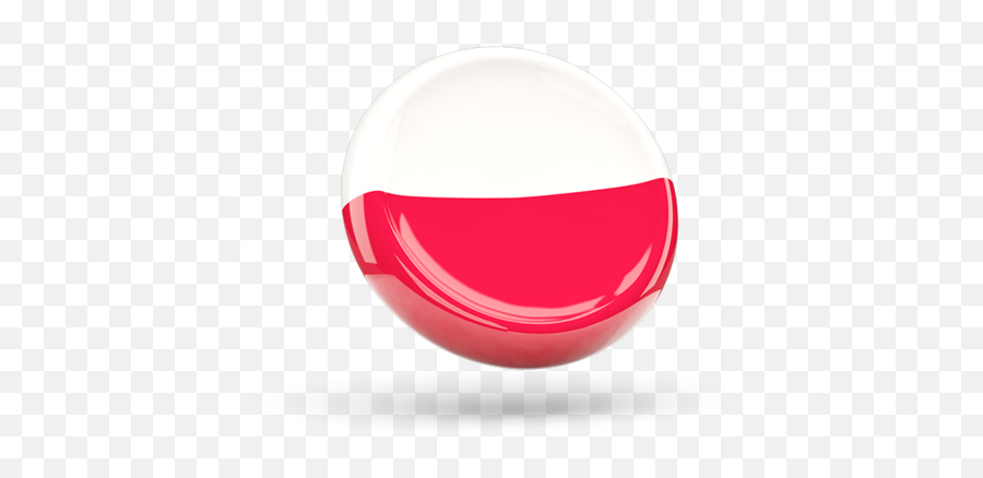 Shiny Round Icon Illustration Of Flag Poland - Solid Png,Shiny Icon