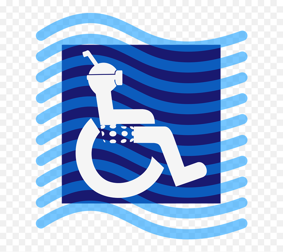 Disabled Diver Wheel Chair - Free Vector Graphic On Pixabay Diver Disabled Png,Wheelchair Icon Vector