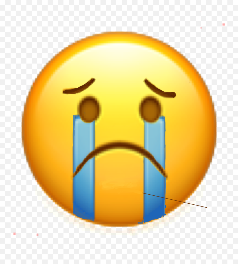 Emoji Sad Cry Crying Sademoji Sticker By Fxckwitk - Dot Png,Sad Youtube Icon