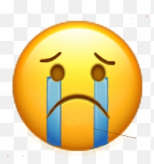 Emoji Sad Cry Crying Sademoji Sticker By Fxckwitk - Dot png