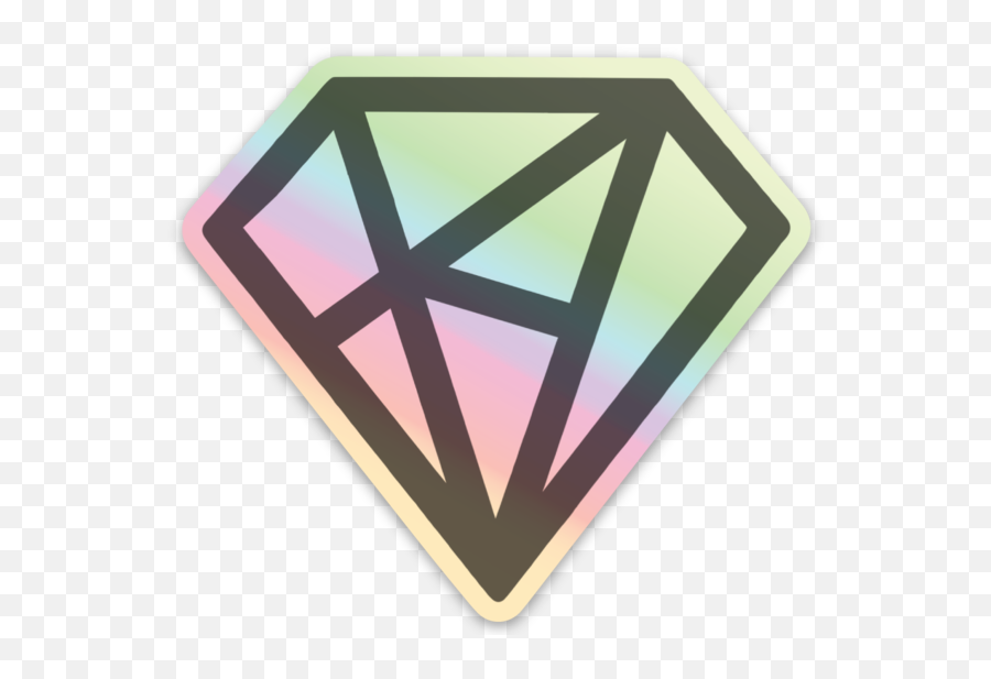 Holographic Diamond Sticker - Language Png,Holographic Icon