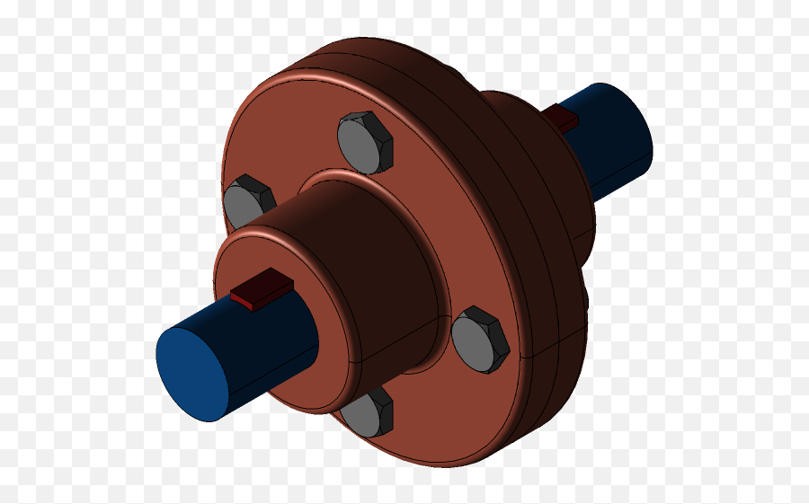 Flange Coupling 3d Cad Model Library Grabcad - Locking Hubs Png,Proe Icon