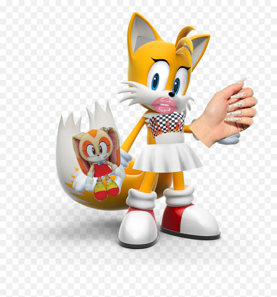 Tailsthefox Baddie Funny Sega Sticker By Jessyizhere - Tails Sonic Forces Speed Battle Png,Tails The Fox Icon