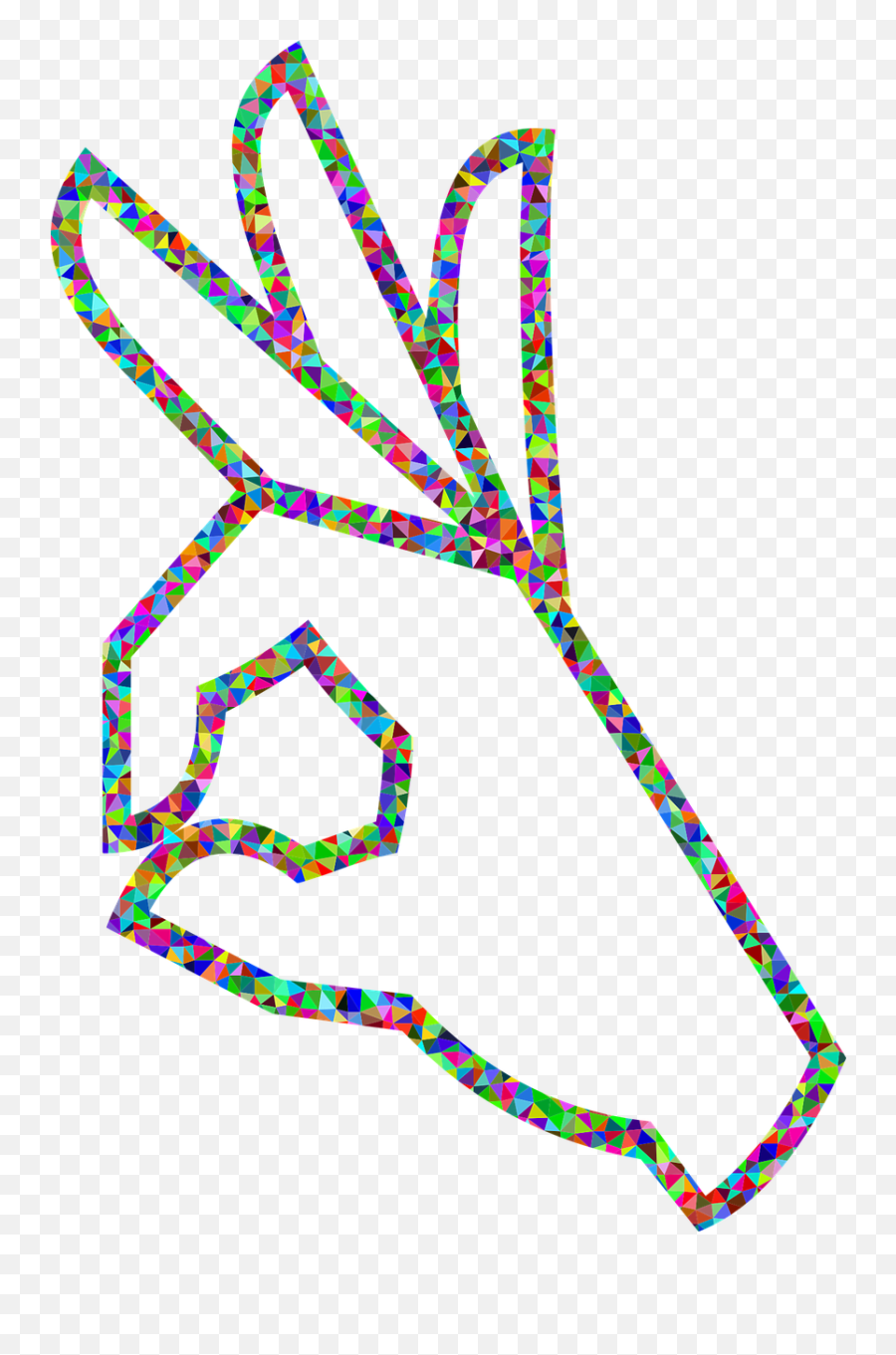 Ok Hand Sign - Perfect Clipart Png,Ok Hand Sign Png