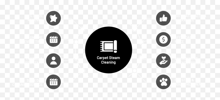 Residential U0026 Commercial Carpet Steam Cleaning Services In - Dot Png,Steam Ink Icon