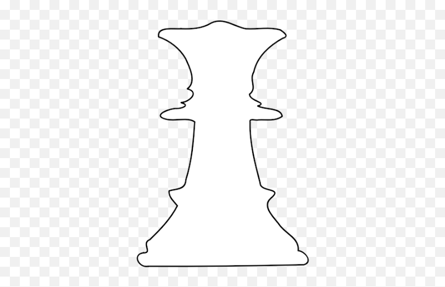 Outlined White Queen Public Domain Vectors - Dot Png,Chess Queen Icon