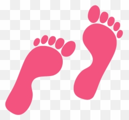 Foot Prints Silhouette - Free Vector Silhouettes Creazilla Transparent Background Footstep Clipart png