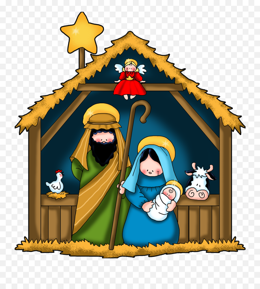 Download Nativity Scene Clipart New - Nativity Clipart Png,Nativity Scene Png