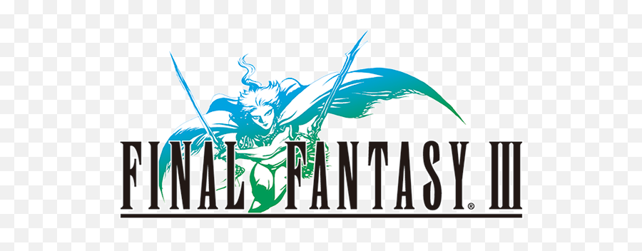 Final Fantasy Iii Series Portal Site - Final Fantasy 3 Title Png,Final Fantasy Png