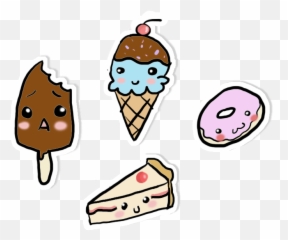 Kawaii Food Png - Kawaii Expressions Png Sticker Tumblr Food