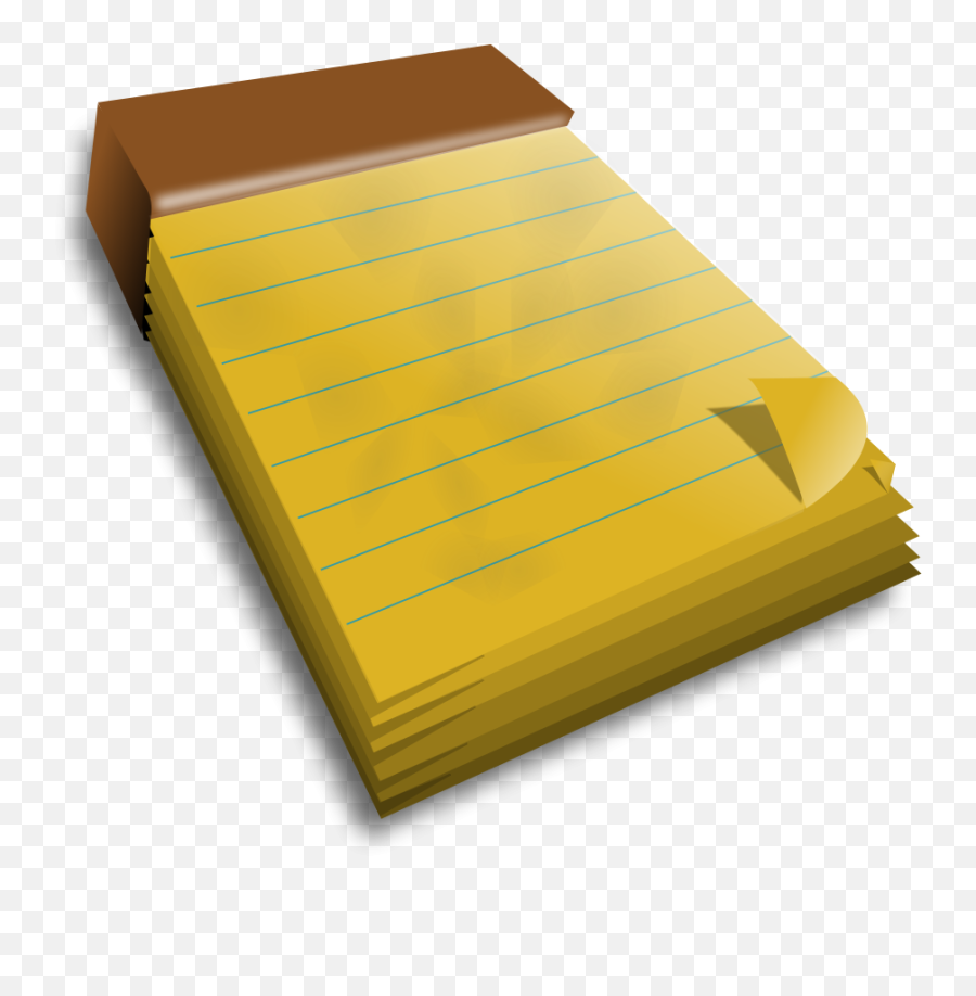 Notepad Clip Art - Pad Clipart Png,Notepad Png