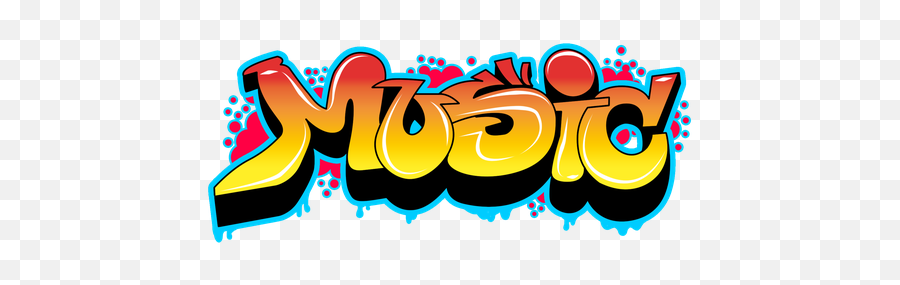 Music Graffiti Png Image - Hiphop Grafiti Png,Graffiti Transparent