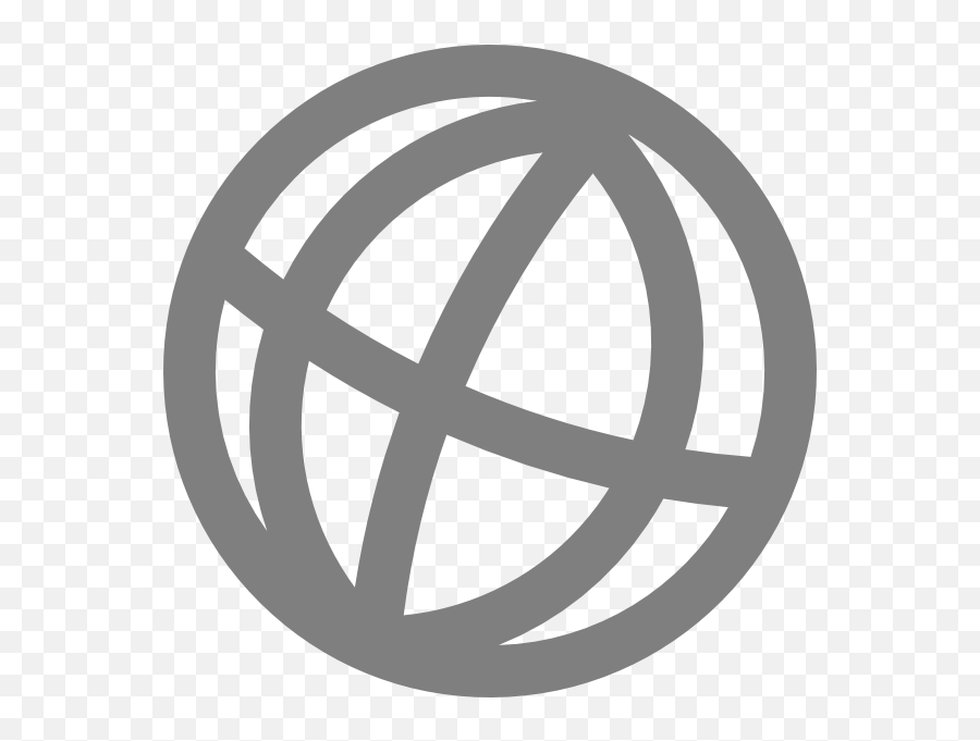 Black Globe Icon Clip Art - Vector Clip Art Logo Website Vector Png,Globe Png Icon