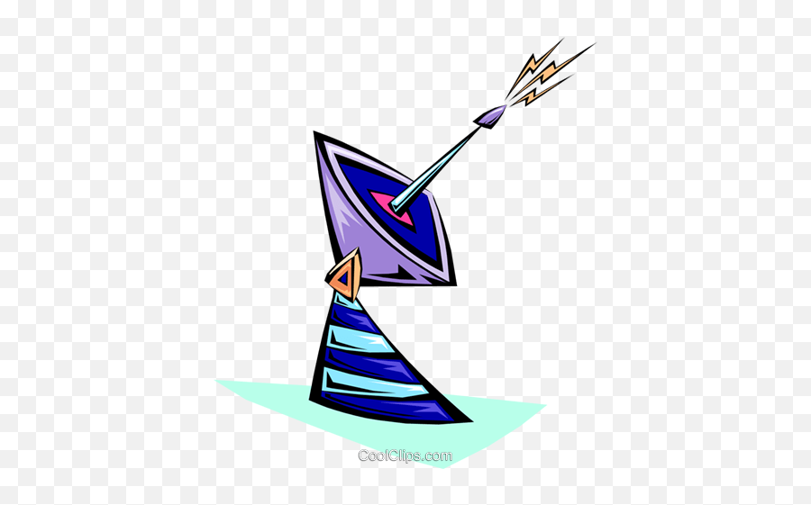 Cartoon Earth Satellite Dish Royalty Free Vector Clip Art - Clip Art Png,Cartoon Earth Png