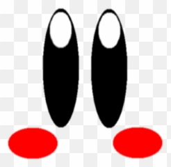 Kirby Eyes - Circle png