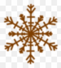 Snow Flake Shadow Clip Art - Snowflake Drawing Easy Snow Flower Vector Png,Snow Falling Png