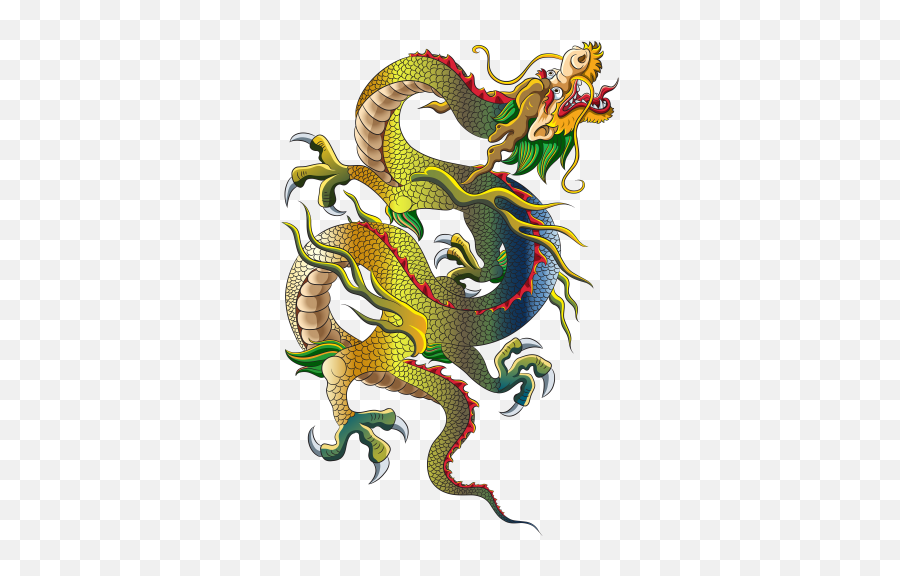 Chinese Dragon Png Clip Art - Chinese Dragon Painting,Asian Dragon Png