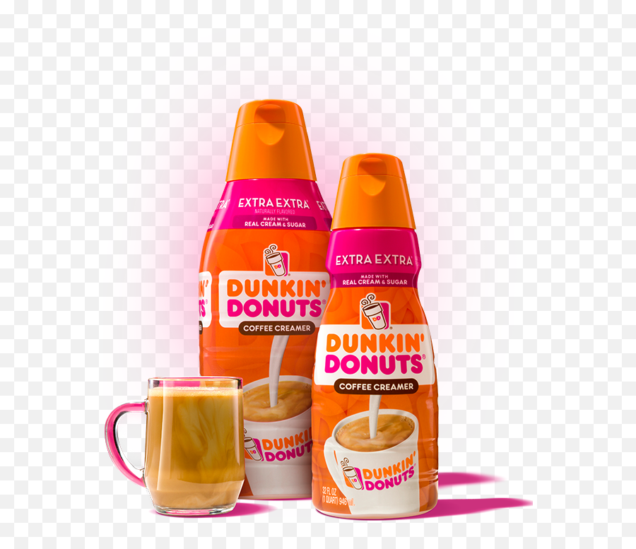 Dunkin Creamers - Dunkin Donuts Extra Extra Creamer Png,Dunkin Donuts Logo Png