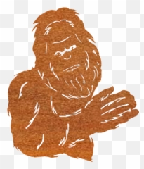 Peeking Sasquatch - Turkey Png,Sasquatch Png