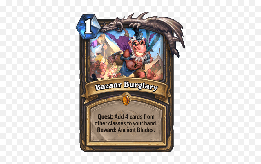 Hearthstone Saviors Of Uldum Review - Gamereactor Bazaar Burglary Png,Hearthstone Png