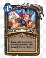 Hearthstone Saviors Of Uldum Review - Gamereactor Bazaar Burglary Png,Hearthstone Png