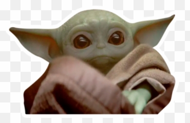 Sticker Maker - Sticker Baby Yoda Png,Yoda Transparent