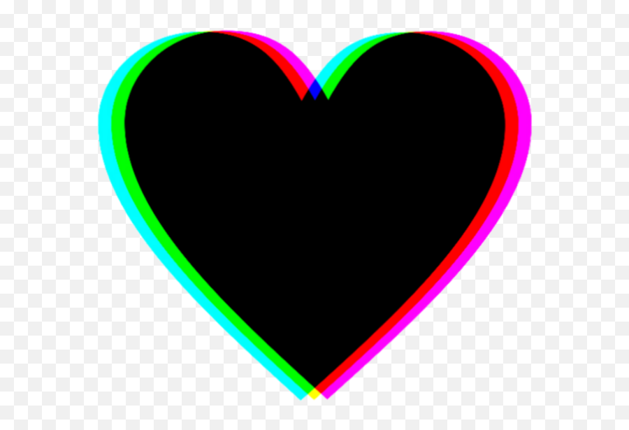 Tumblr Hearts Coracao Icon Png - Transparent Glitch Heart,Heart Sticker Png