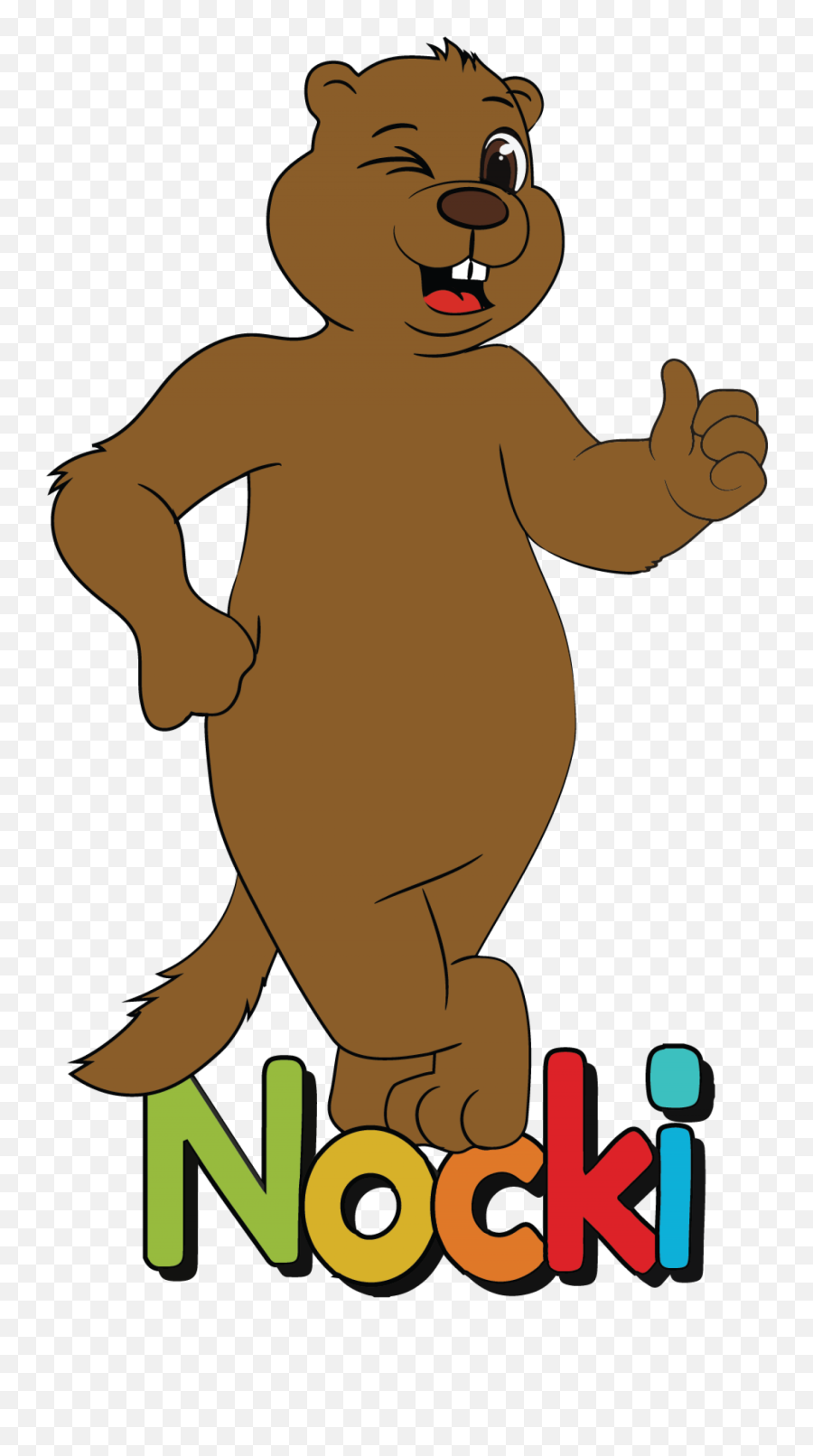 Download Hd Nocki The Groundhog - Vacation Transparent Png Cartoon,Groundhog Png