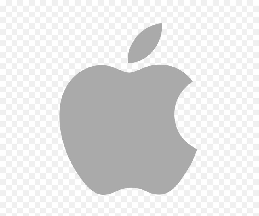 Apple Logo Dark Grey - Apple Logo Grey Png,Apple Logo Image