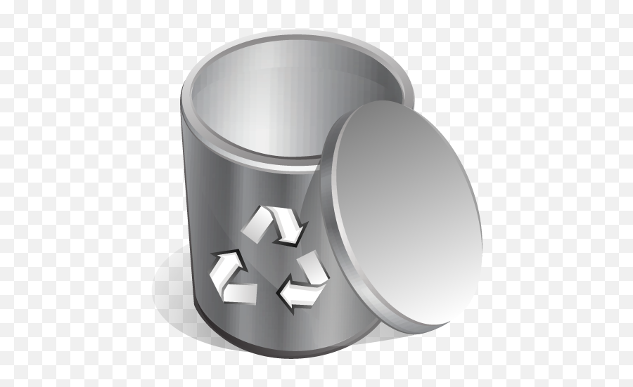 Trash Can Icon Png - Waste Container,Trash Can Transparent Background