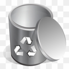 Trash Can Icon Png - Waste Container
