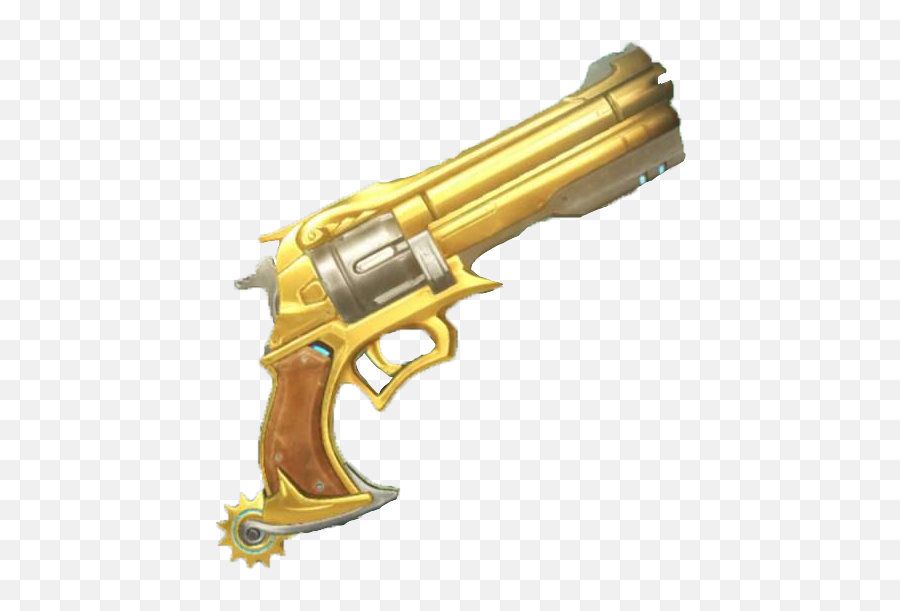 Gold Revolver Transparent U0026 Png Clipart Free Download - Ywd Overwatch Golden Gun Png,Revolver Transparent