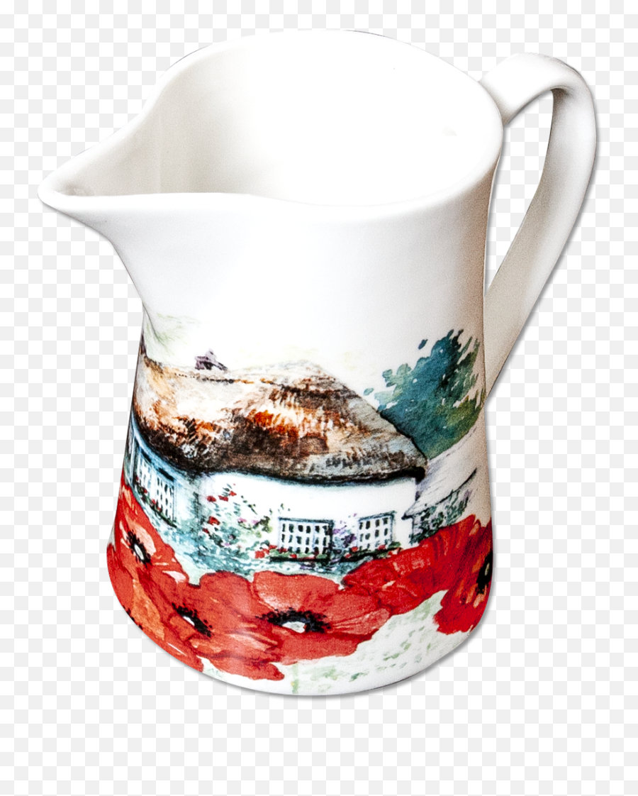 Cottage Garden Milk Jug Png