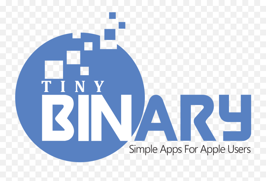 Tinybinary Simple Apps For Apple Users - Graphic Design Png,Apple Company Logo