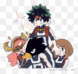 Boku No Hero Academia - Chibi My Hero Academia Drawing Png,Midoriya Png