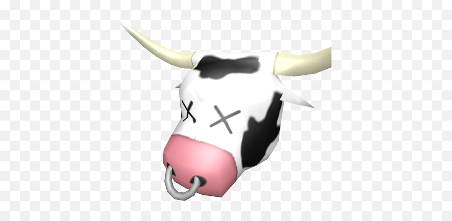 Cow Head - Roblox Cow Roblox Hat Png,Cow Head Png