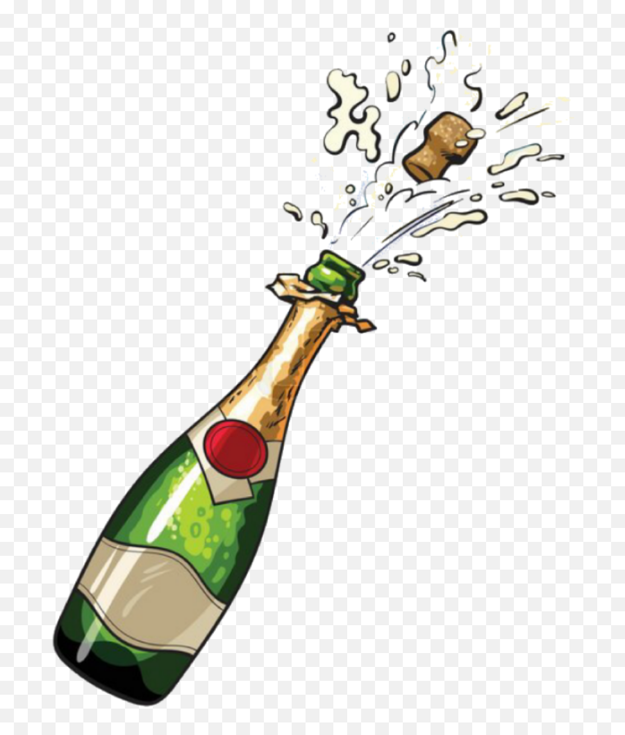 Report Abuse - Champagne Bottle U0026 Glasses Clipart Full Popping Champagne Bottle Clipart Png,Champagne Bottles Png