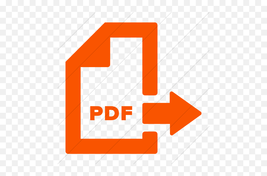 Iconsetc Simple Orange Foundation 3 Page Export Pdf Icon - Export To Pdf Icon Transparent Png,Pdf Icon Png