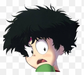 Download Spike Spiegel Faye Valentine - Anime Messy Male Hair Png,Spike Spiegel Png