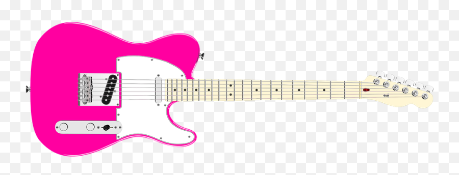 Guitar Pink Rock - Fender Telecaster 3 Colour Sunburst Png,Rock Guitar Png