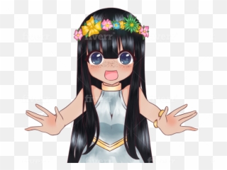 Draw Cute Anime Girls By Emmat2 - Kawaii Anime Girl Hands png