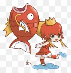 Download Magikarp And Trainer - Pokemon Magikarp Anime Png,Magikarp Png