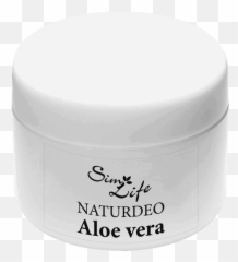 Creamy Natural Deodorant Aloe Vera With Bio Shea Butter Tester U2014 Simlife - Cosmetics Png,Aloe Vera Png
