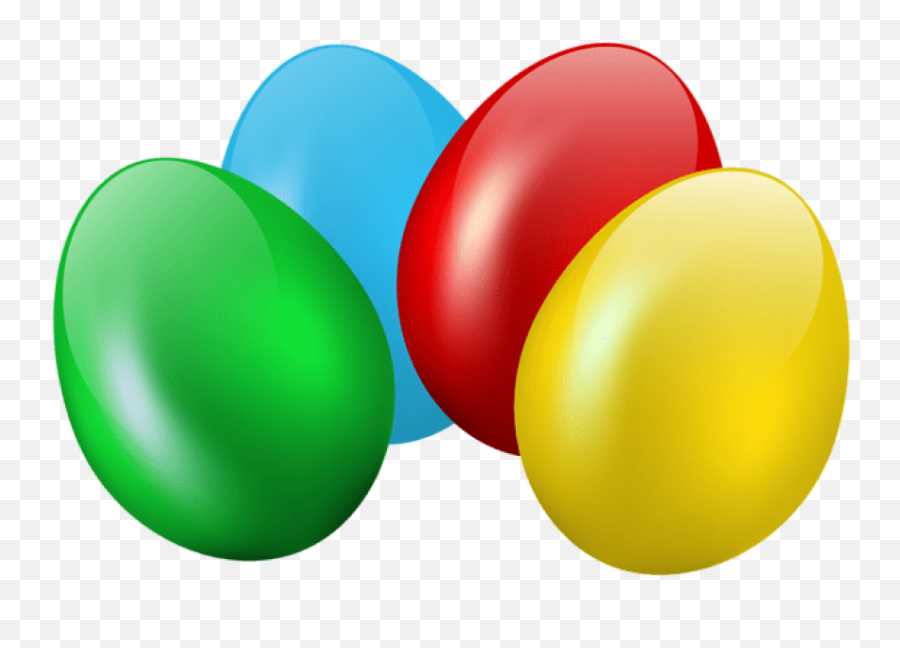 Easter Eggs Transparent Png Images - Easter Eggs Png Transparent,Easter Eggs Transparent Background