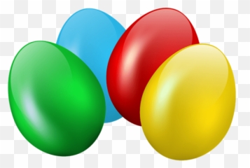 Easter Eggs Transparent Png Images - Easter Eggs Png Transparent,Easter Eggs Transparent Background