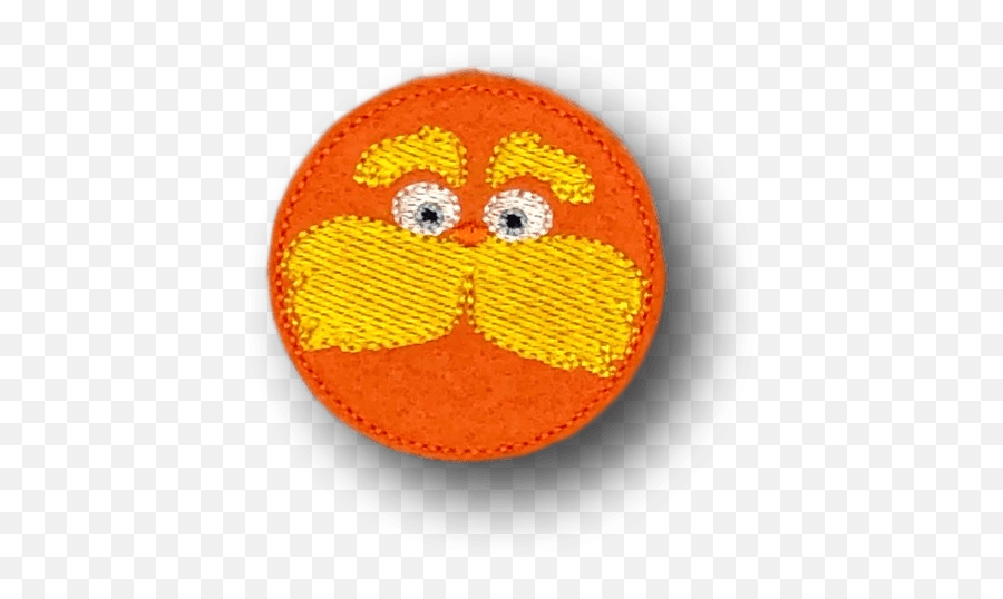 Dr Seuss The Lorax Felt Clip - Woolen Png,The Lorax Png