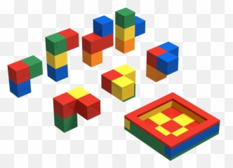 Downloadable Instructions For Building - Soma Cube Lego Png,Soma Png