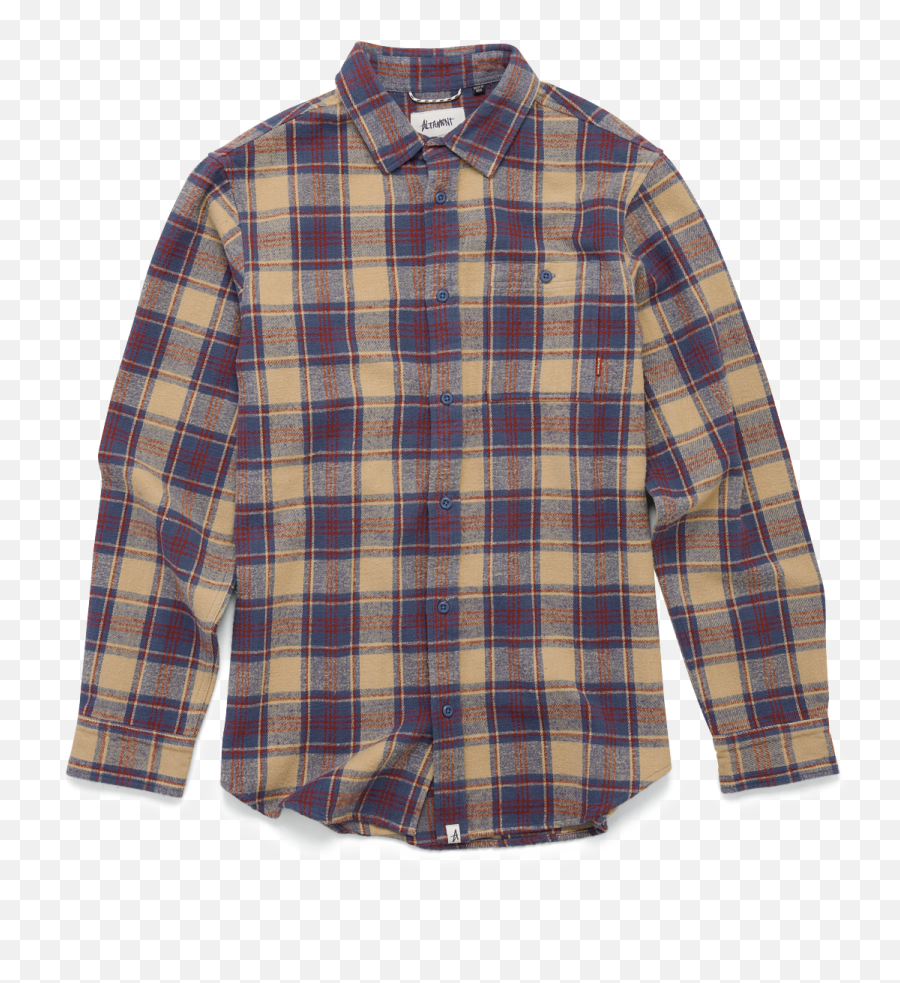 Altamont Binary Flannel Shirt Blue - Supreme Ombre Plaid Shirt Png,Flannel Png