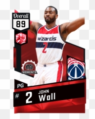 Download John Wall Ruby Card - Tayshaun Prince Nba 2k Png,Nba 2k18 Png
